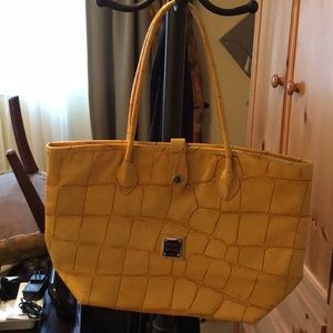 Dooney & Bourke Yellow Leather Purse